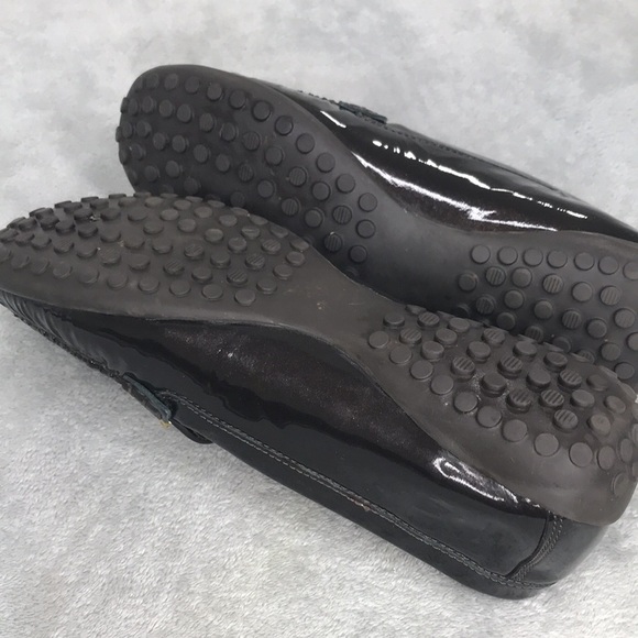 Vaneli Brown Shimmer Leather Driving Loafer Womens Size 7.5 A - Picture 12 of 12